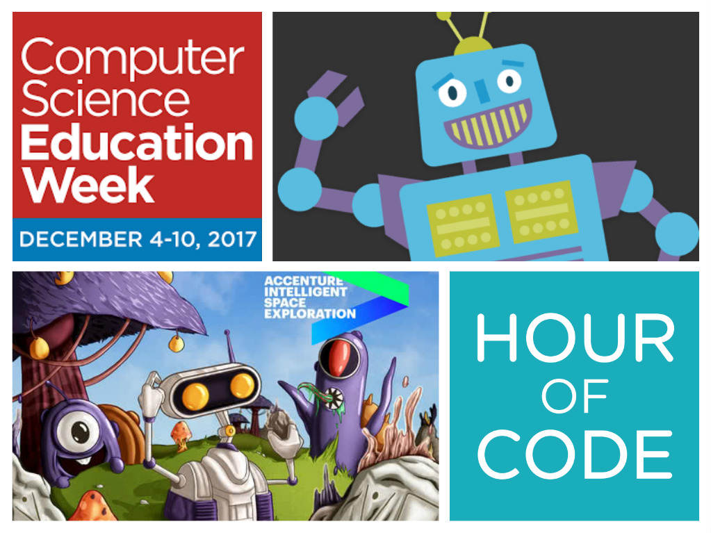 CS Education Week - Hour of Code - robotics