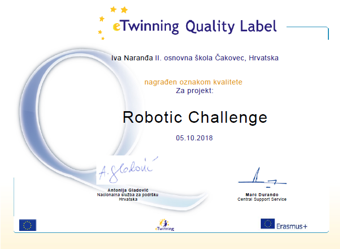 eTwinning QL Robotic Challenge