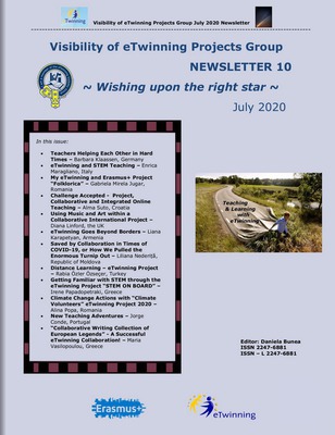 Visibility of eTwinning Projects Newsletter number 10 2020 edition