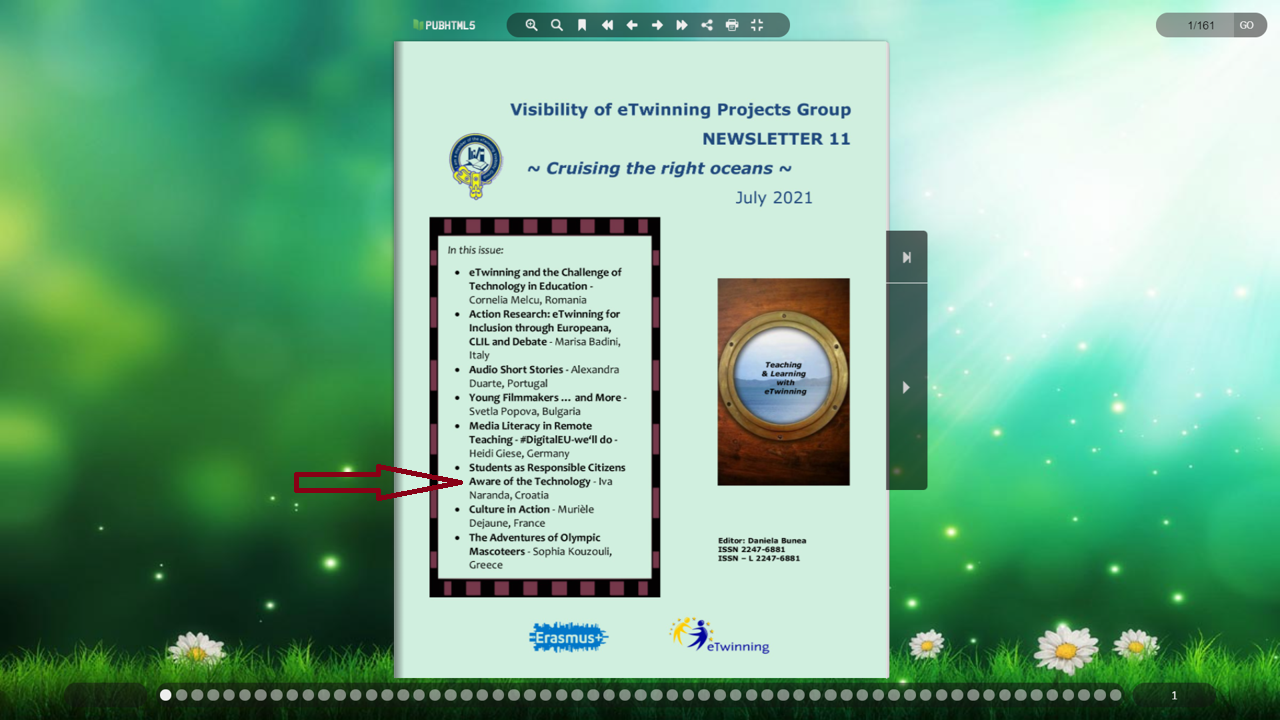 Newsletter 11 - Visibility of eTwinning Projects Group