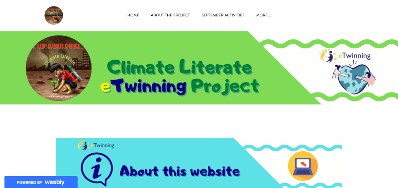 Weebly Climate Literate