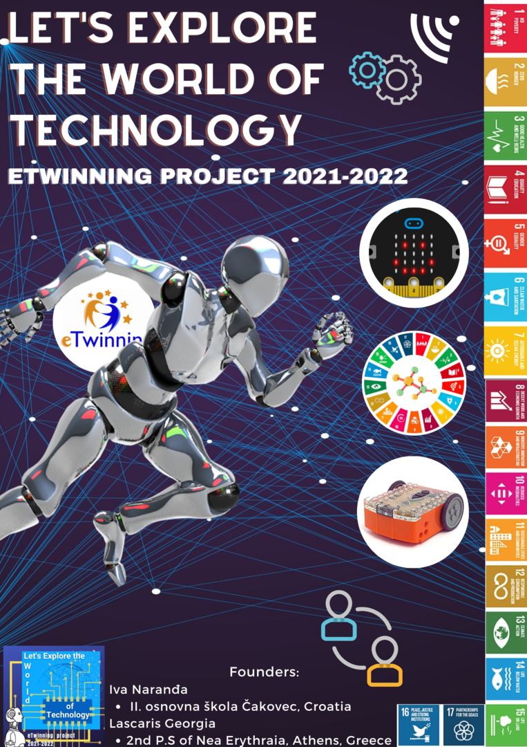 Let's Explore the World of Technology - project poster