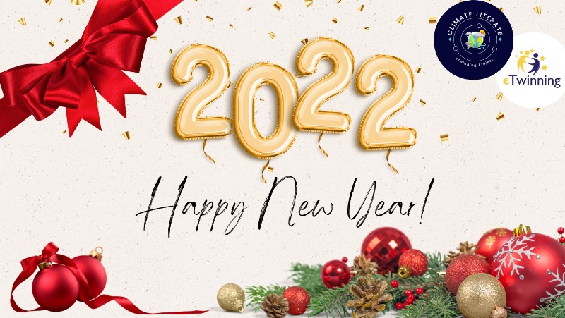 Happy New Year 2020 - eTwinning project Climate Literate