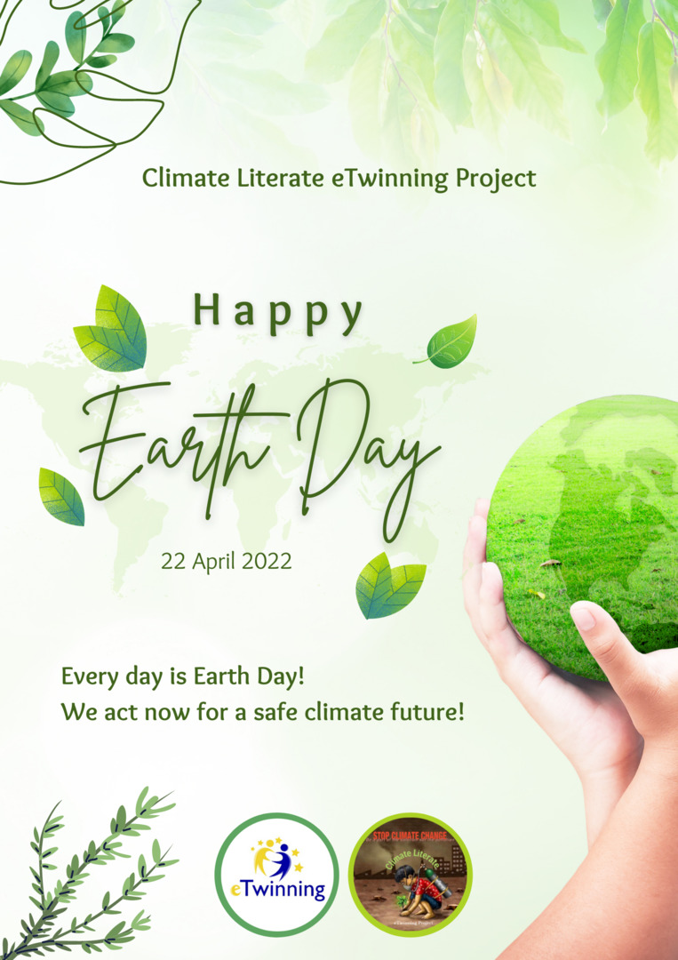 Earth Day - eTwinning project Climate Literate