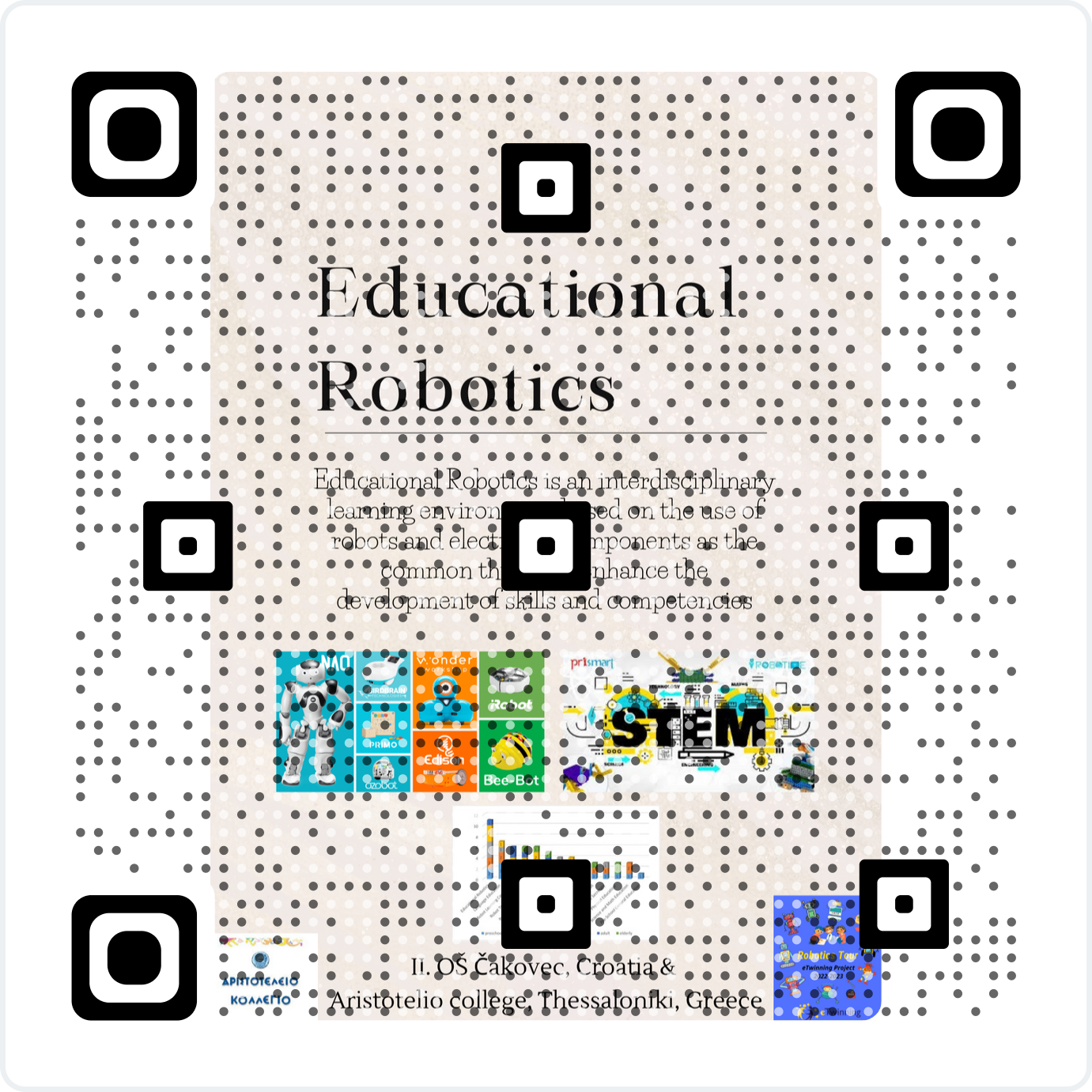 QR code Educational Robotics
