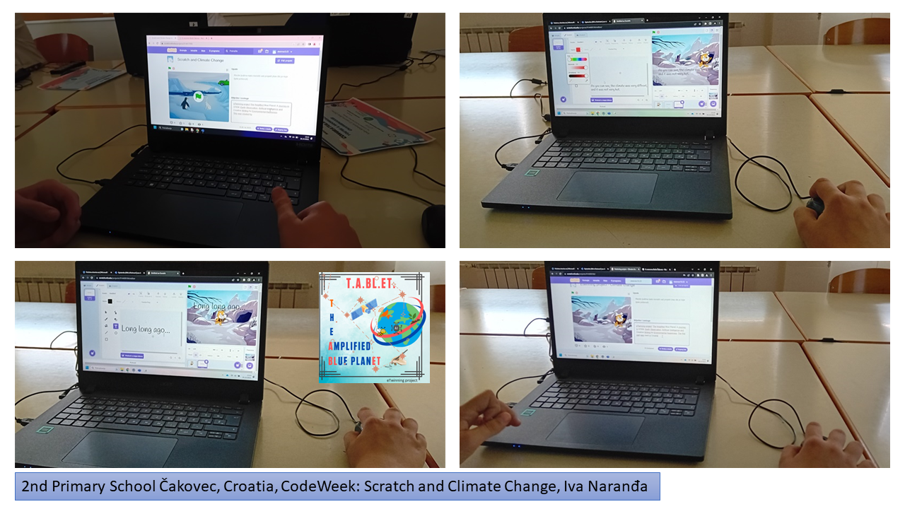 CodeWeek - eTwinning projekt - Scratch i klimatske promjene
