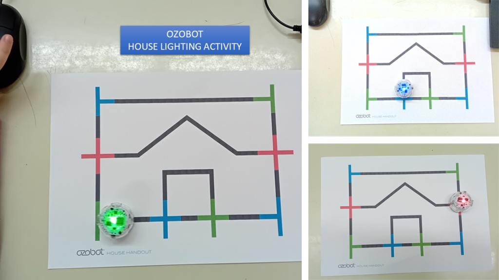 Ozobot House Lighting Activity 
